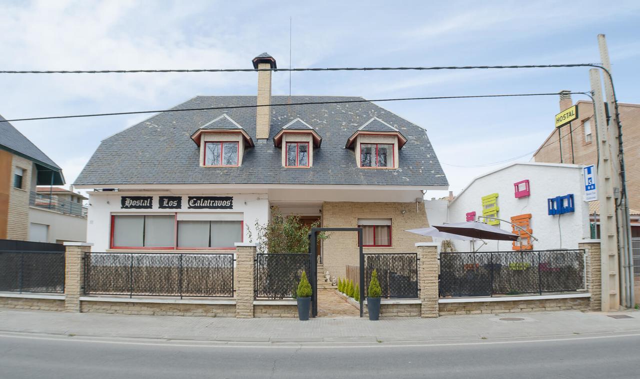 Hostal Los Calatravos Alcañiz Exteriör bild