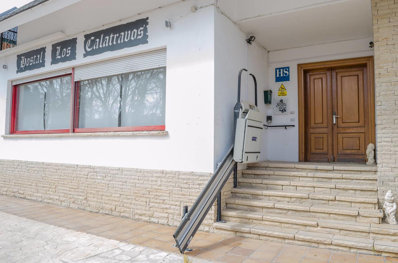 Hostal Los Calatravos Alcañiz Exteriör bild